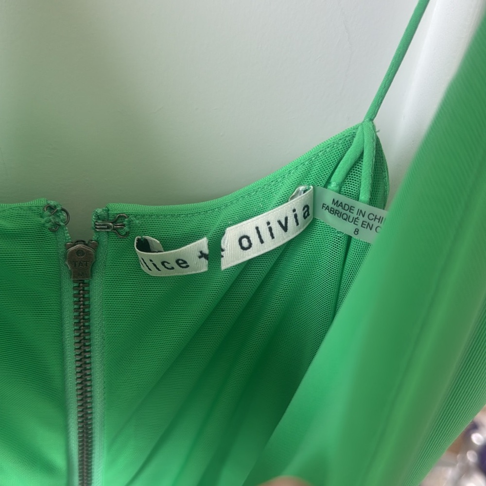 Alice + Olivia VALLI CUT OUT CAMI DRESS - Picture 6 of 6